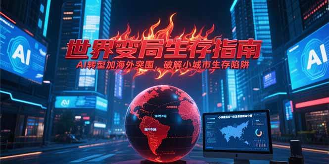 (6.27)付费文章《世界变局生存指南，AI转型加海外突围，破解小城市生存陷阱》