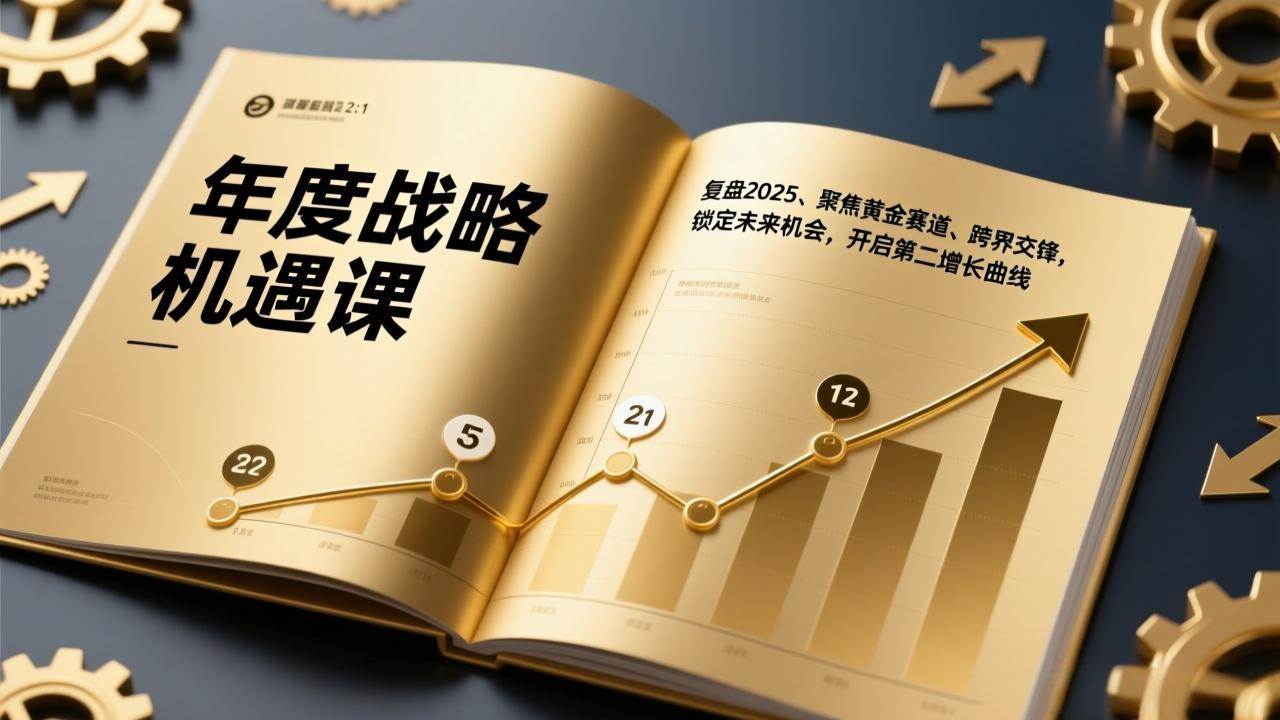 (1.12)年度战略机遇课，复盘2025、聚焦黄金赛道、跨界交锋，锁定未来机会，开启第二增长曲线